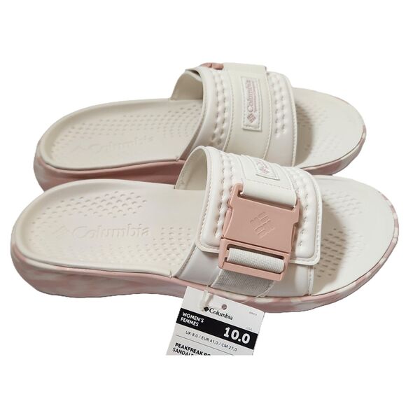 Columbia Peakfreak Roam Slide Women's size 10 sea salt, pink haze - Picture 1 of 12